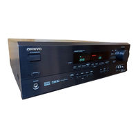 Onkyo TX-SR501 Bedienungsanleitung