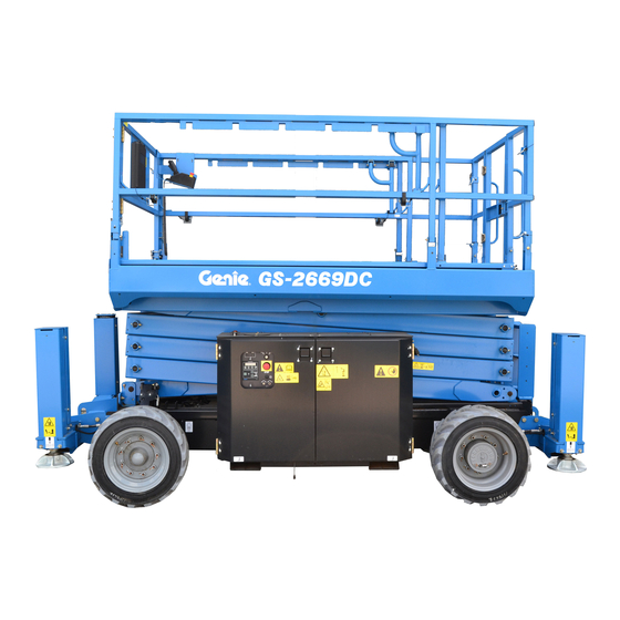 Terex Genie GS-2669DC Bedienungsanleitung