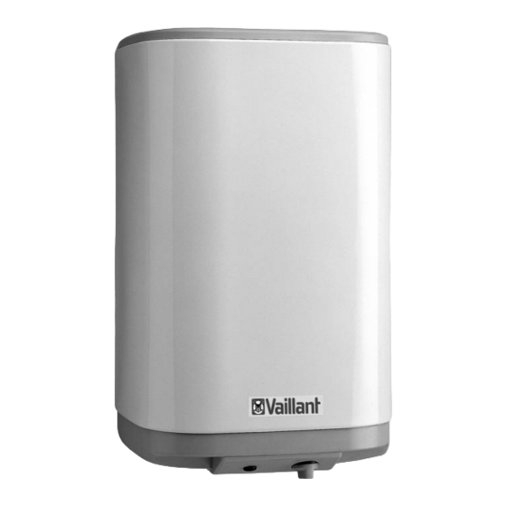 Vaillant VEN/H 15 Bedienungsanleitung