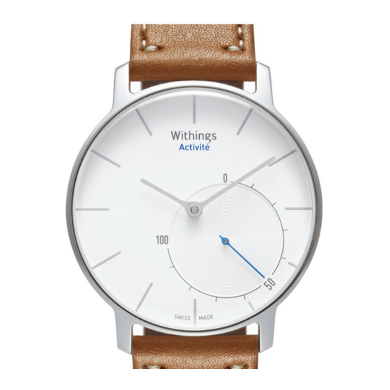 Withings Activité Schnellstart
