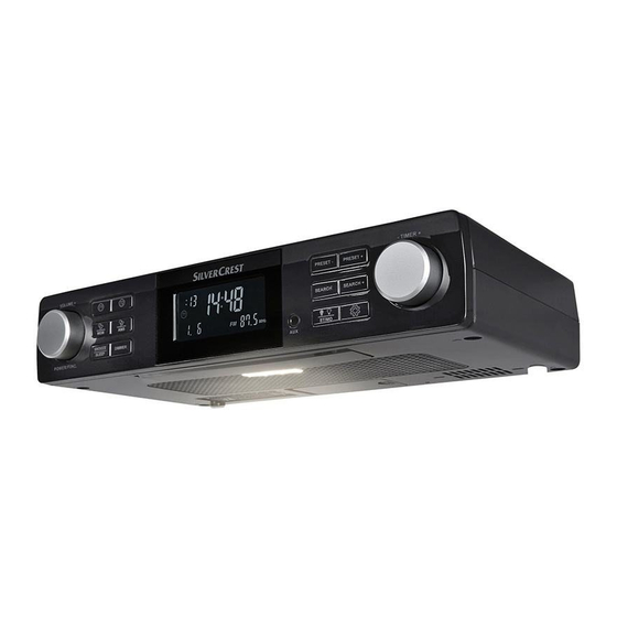 Silvercrest SKR 800 C3 Bedienungsanleitung Und Sicherheitshinweise