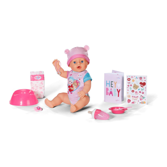 Zapf Creation BABY born Emma Bedienungsanleitung
