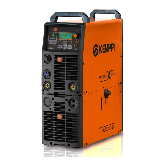 Kemppi FastMig X 450 Kurzanleitung
