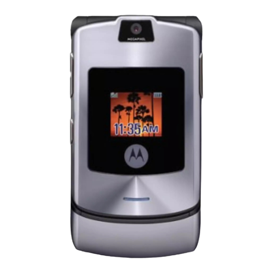 Motorola RAZR V3i Benutzerhandbuch