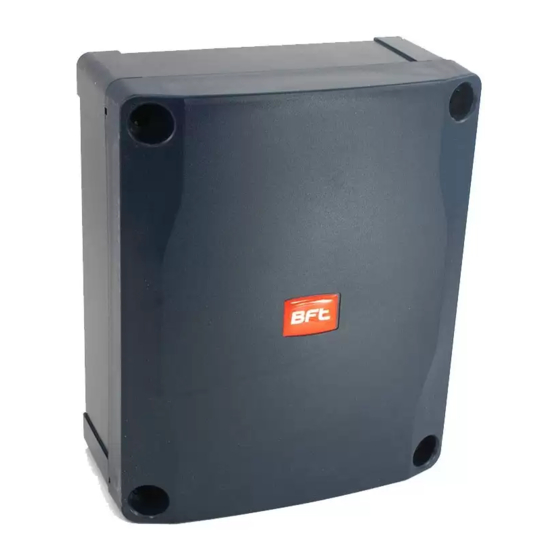 BFT CPEM Installations- Und Gebrauchsanleitung