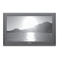 Panasonic TH-50PZ700E Bedienungsanleitung