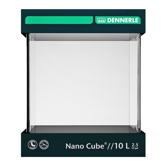 Dennerle Nano Cube 10 Gebrauchsanleitung