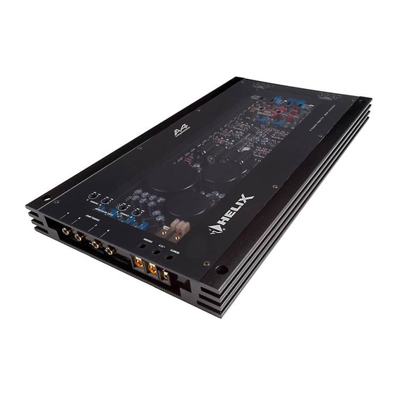 Audiotec Fischer HELIX Bedienungsanleitung