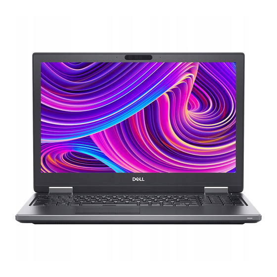 Dell Precision 7520 Schnellstart Handbuch