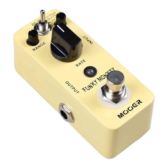 Mooer Funky Monkey Bedienungsanleitung