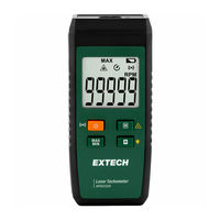 Extech RPM250W Kurzanleitung