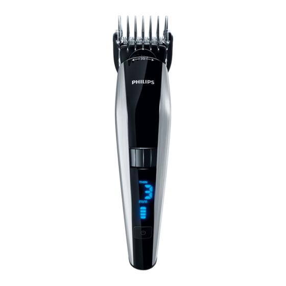 Philips QC5770/QC5510/QC5365/QC5360/QC5335/QC5330/QC5135/QC5130/QC5125/QC5120/QC5115/QC5105/QT4090/QT4070/QT4050/QT4010/QG3270/Q Wichtige Information