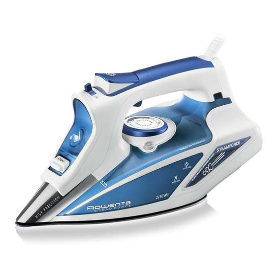 ROWENTA Steamforce DW9220 Bedienungsanleitung