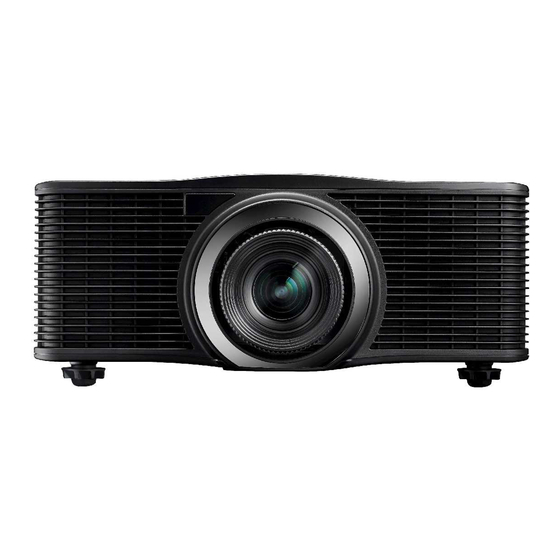 Optoma ZU1050 Bedienungsanleitung