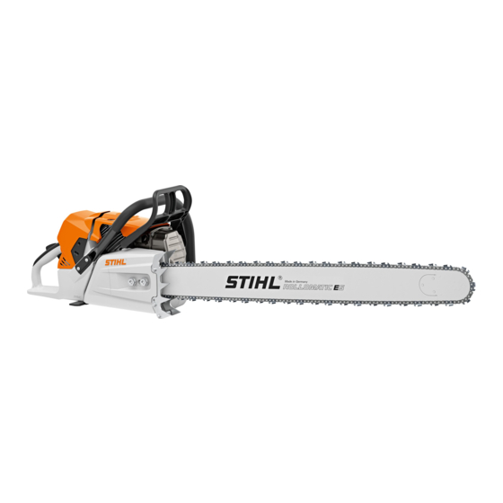 Stihl MS 881 Gebrauchsanleitung