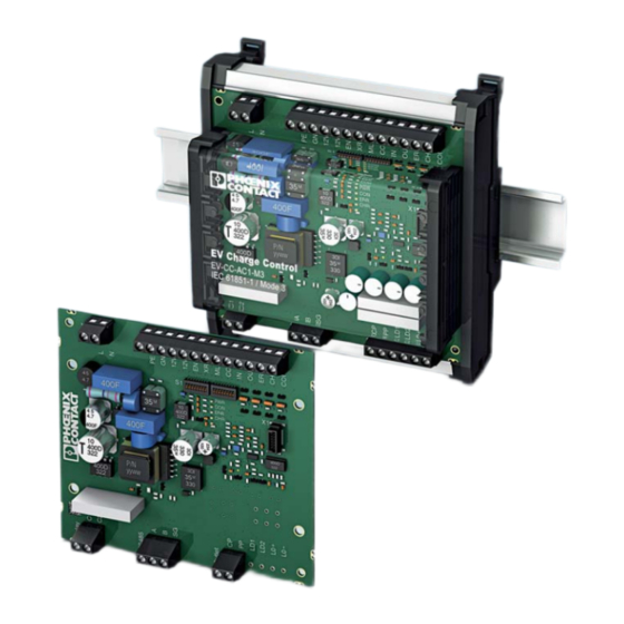 Phoenix Contact EV Charge Control Basic EV-CC-AC1-M3-CBC-SER-HS Anwenderhandbuch