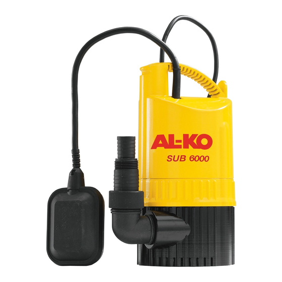 AL-KO Sub 8000 Bedienungsanleitung