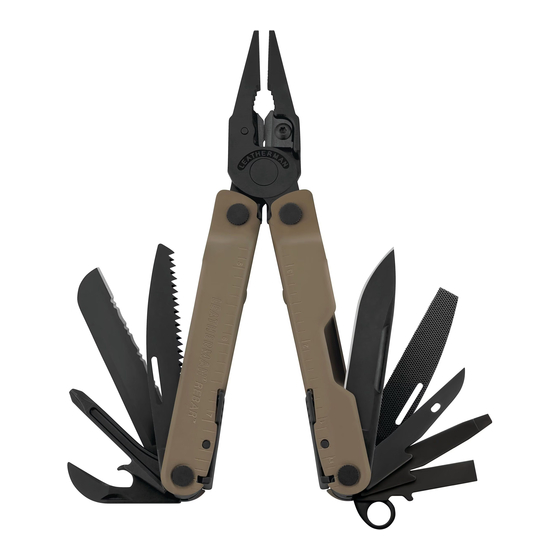 Leatherman SIDEKICK Kurzanleitung