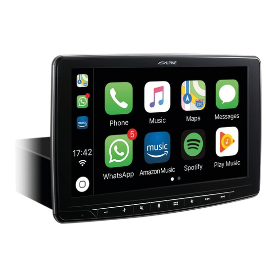 Alpine iLX-F903D Installationsanleitung