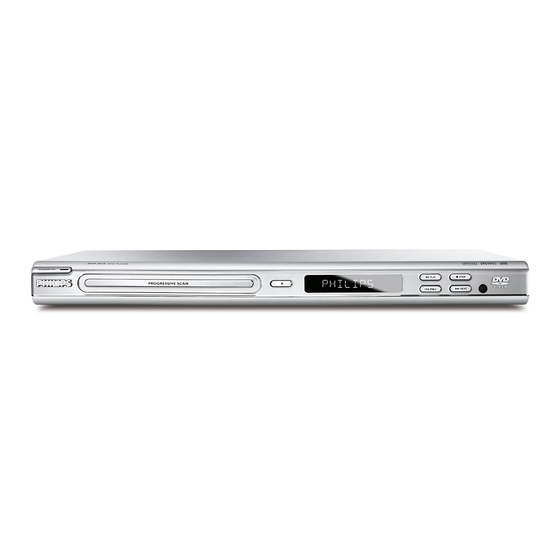 Philips DVP3010 Bedienungsanleitung