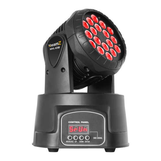 Beamz MHL108 MK4 Bedienungsanleitung