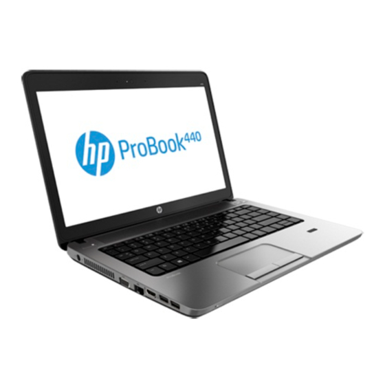 HP ProBook 440 G0 Benutzerhandbuch