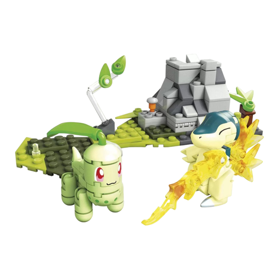 Mega Construx PoKeMoN FVK69 CHIKORITA VS. CYNDAQUIL Bedienungsanleitung