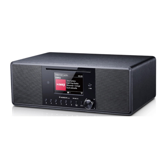 Albrecht Audio DR 895 CD Handbücher