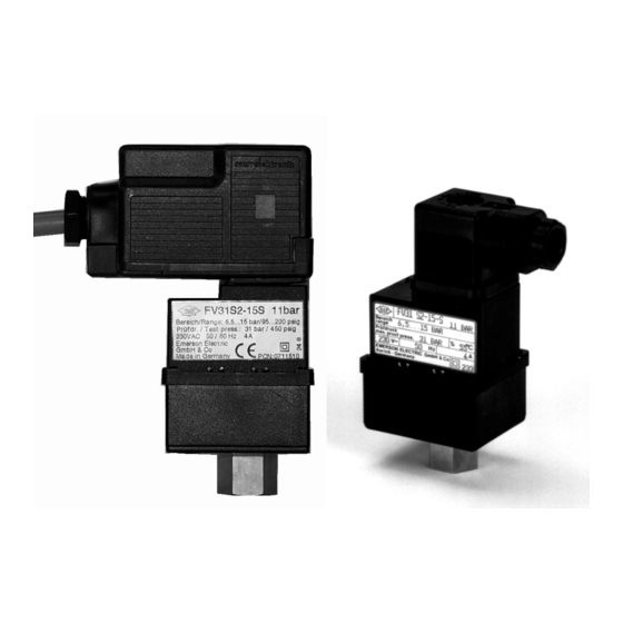 ALCO CONTROLS FS Einbauanleitung