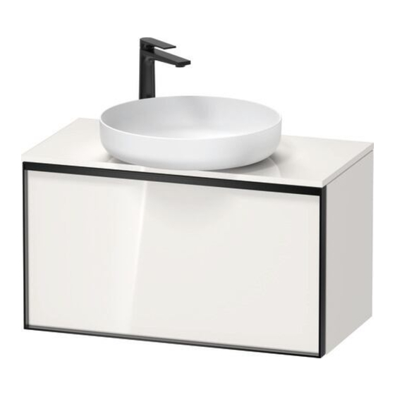 Duravit Vitrium VT 4780 Montageanleitung