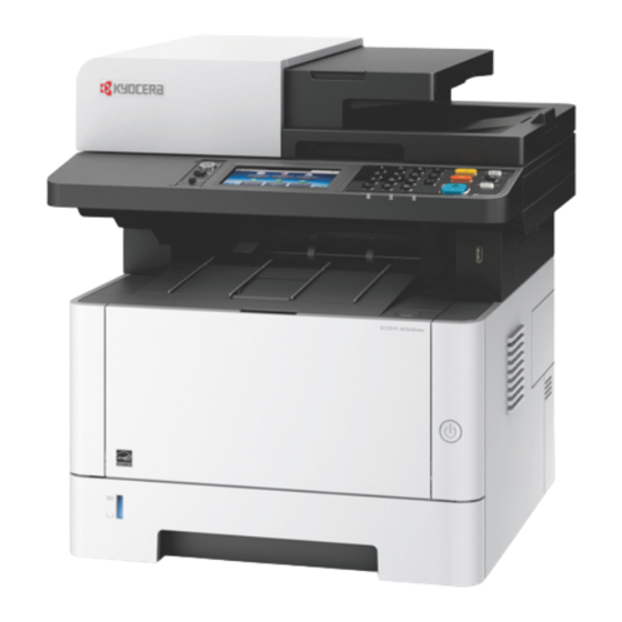 Kyocera ECOSYS M2640idw Bedienungsanleitung