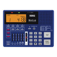 Korg Beatlab BTL-1 Bedienungsanleitung