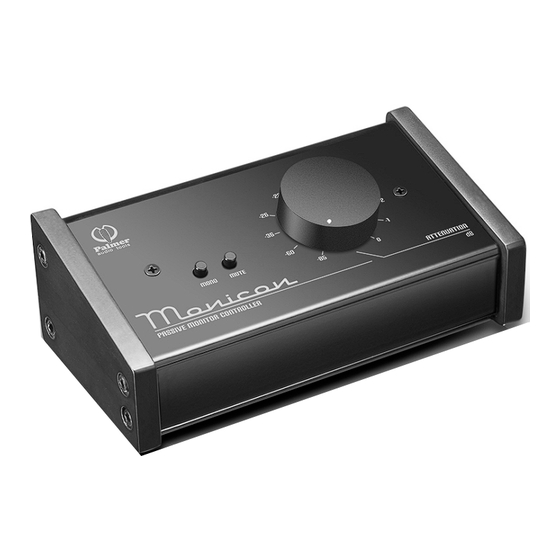 Palmer PMC1 MONICON Bedienungsanleitung