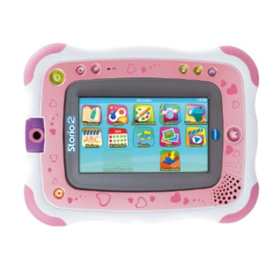 VTech Storio 2 Bedienungsanleitung