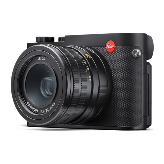 Leica Q3 Kurzanleitung