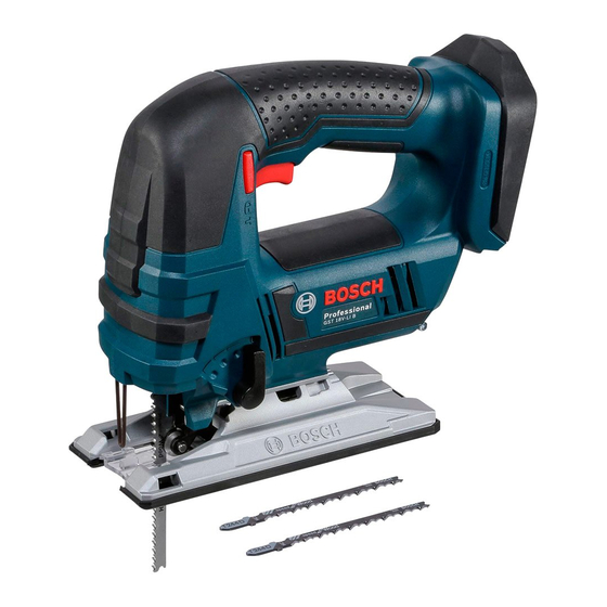 Bosch GST 18 V-LIB Professional Originalbetriebsanleitung