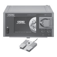 Storz UNIDRIVE S III ENT Bedienungsanleitung