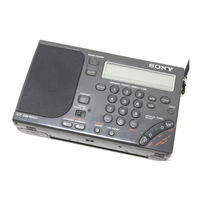Sony ICF-SW1000TS Bedienungsanleitung