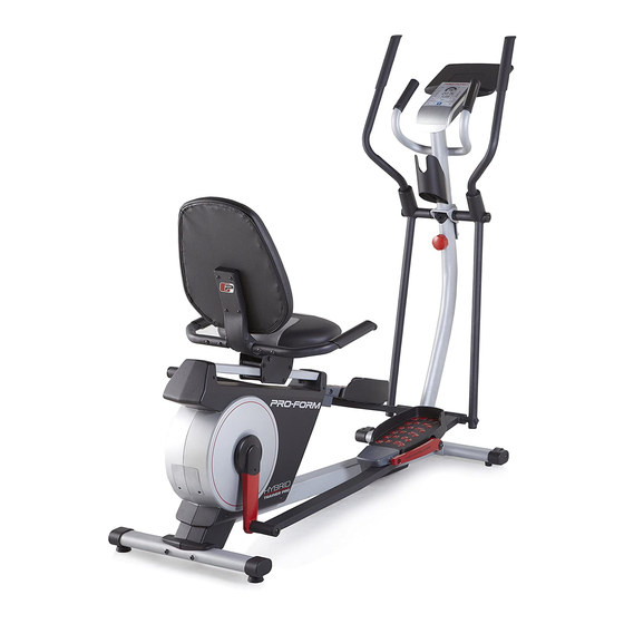 ProForm Hybrid Trainer Pro PFEL05815.1 Bedienungsanleitung