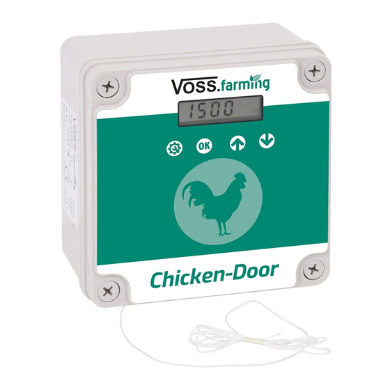 VOSS.farming Chicken-Door Bedienungsanleitung