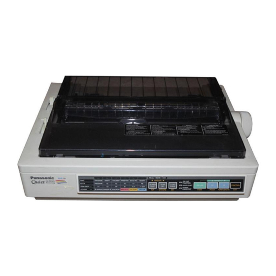 Panasonic KX-P2123 Serviceanleitung