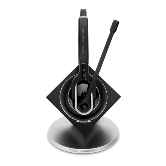 Sennheiser DW Pro1 Bedienungsanleitung
