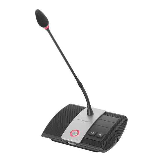 Sennheiser ADN-W D1 Bedienungsanleitung