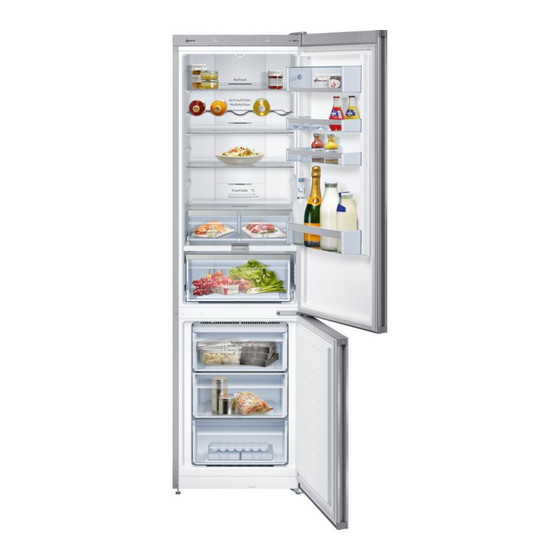 NEFF KG73 Serie Gebrauchsanleitung