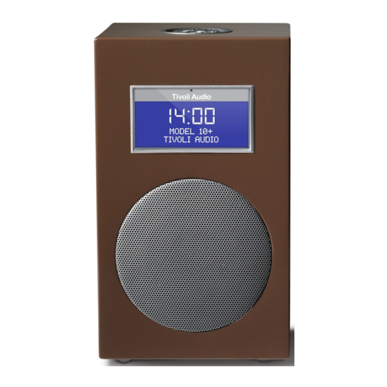 Tivoli Audio 10+ Bedienungsanleitung
