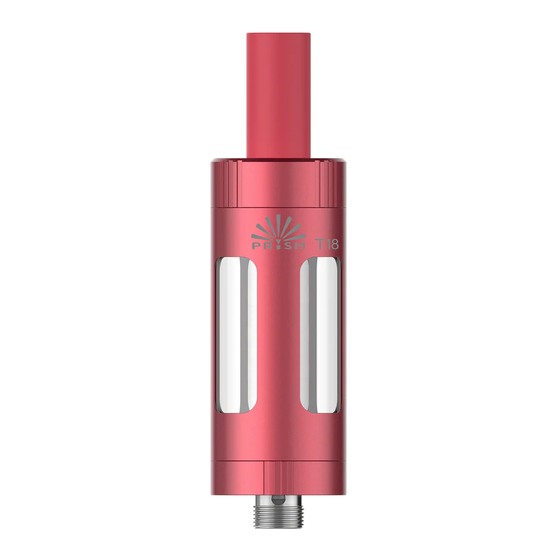 Innokin Prism T18 Clearomizer Bedienungsanleitung