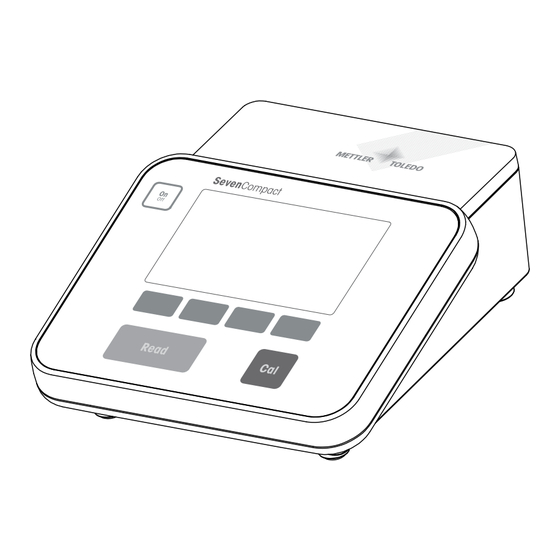 Mettler Toledo SevenCompact S210 Referenzhandbuch