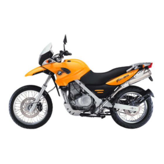 BMW Motorrad F 650 GS 2003 Handbücher