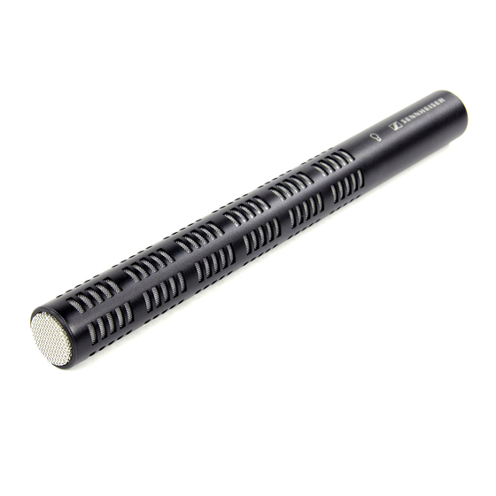 Sennheiser ME 66 Bedienungsanleitung