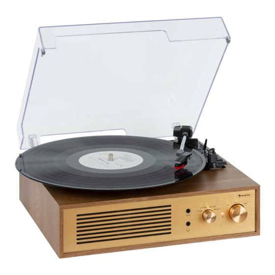 auna Berklee TT-Classic Bedienungsanleitung